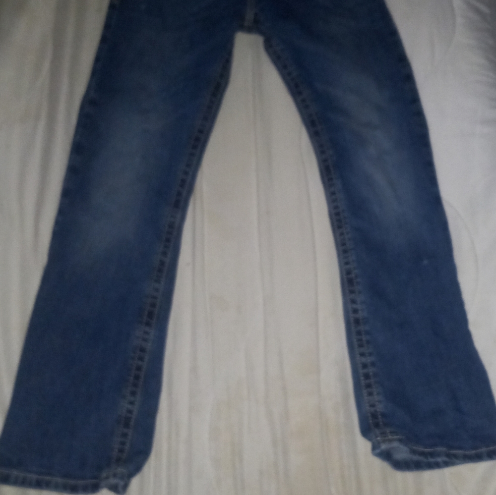 Wrangler 20 X blue jeans boys size 14 regular